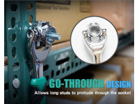 PROSKIT Chave Multifunções 48em1 Hexagonal/Quadrada PROSKIT Chave Multifunções 48em1 Hexagonal/Quadrada